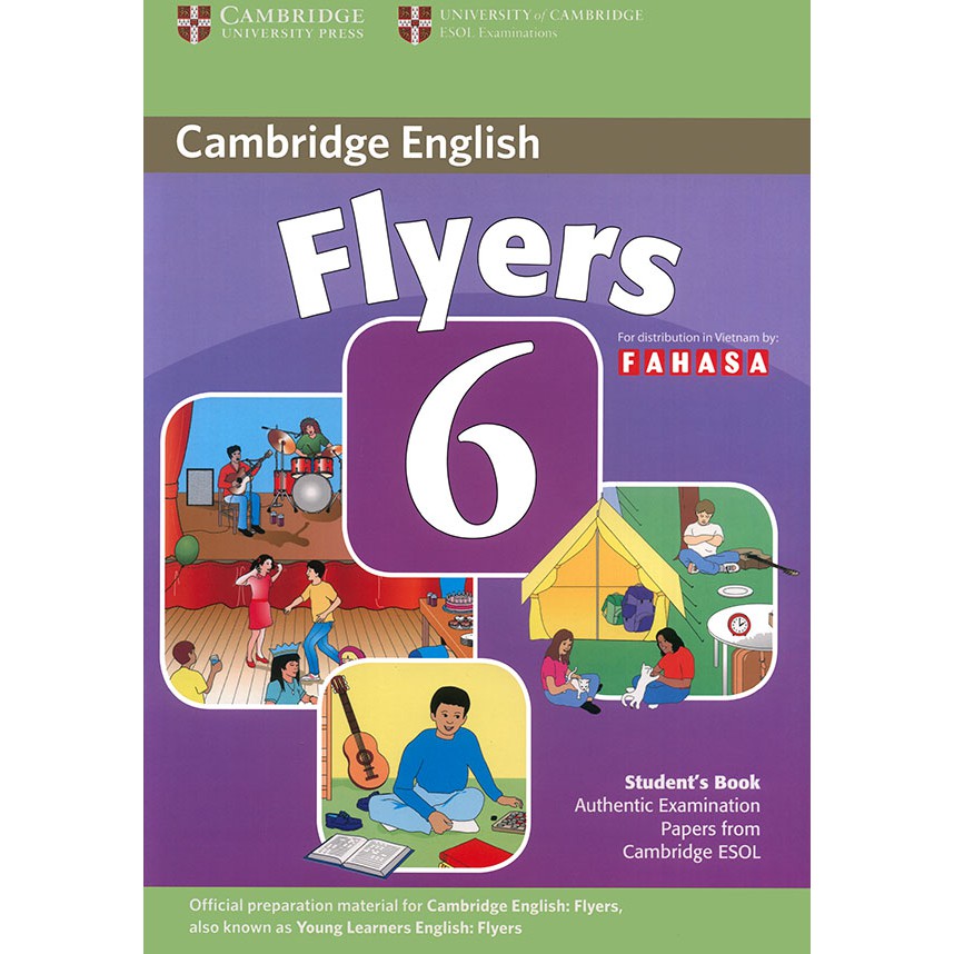 Sách - Cambridge English - Flyers 6
