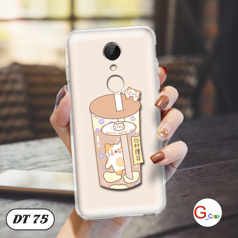 Ốp lưng dẻo trong in hình cho Xiaomi Redmi 5