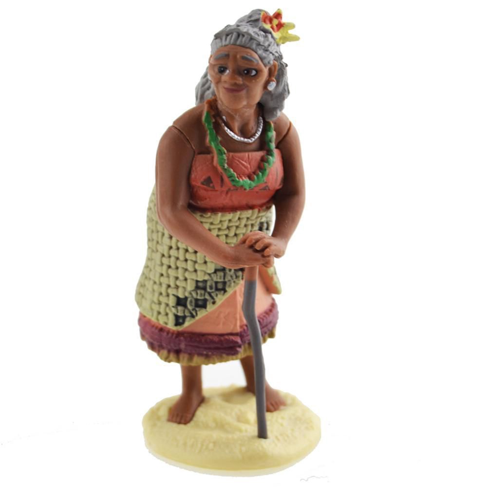 10 mô hình nhân vật hoạt hình Disney Moana bằng PVC trang trí làm đẹp bánh kem