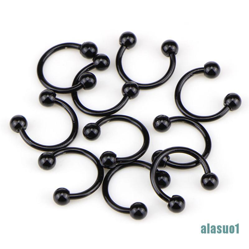 Bộ 10 Dụng Cụ Đeo Ngón Chân Bằng Thép Không Gỉ Thời Trang