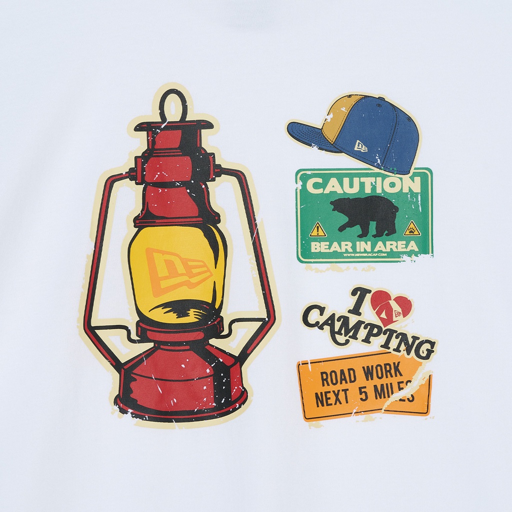 Áo NewEra  CAMPING STICKERS Mẫu mới nhất 2022 (TẶNG KÈM QUÀ BẤT NGỜ) | BigBuy360 - bigbuy360.vn