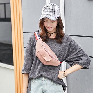 Túi đeo hông nữ có dây kéo