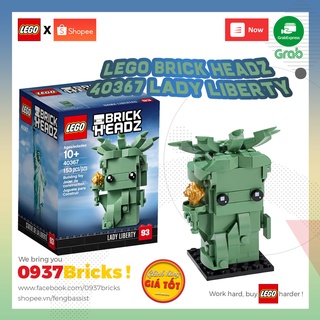 40367 lego brickheadz lady liberty - tượng nữ thần tự do