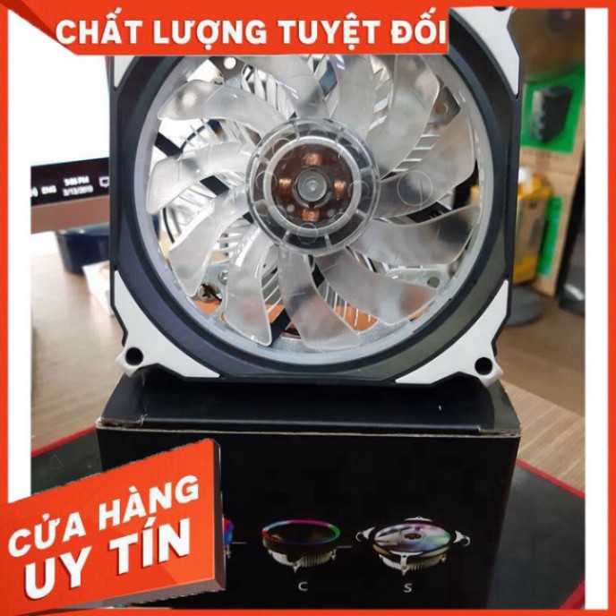 ✅ QUẠT TẢN NHIỆT CPU AMD LED (Hỗ Trợ Đa Socket Intel & AMD)- Hàng Nhập Khẩu ✅