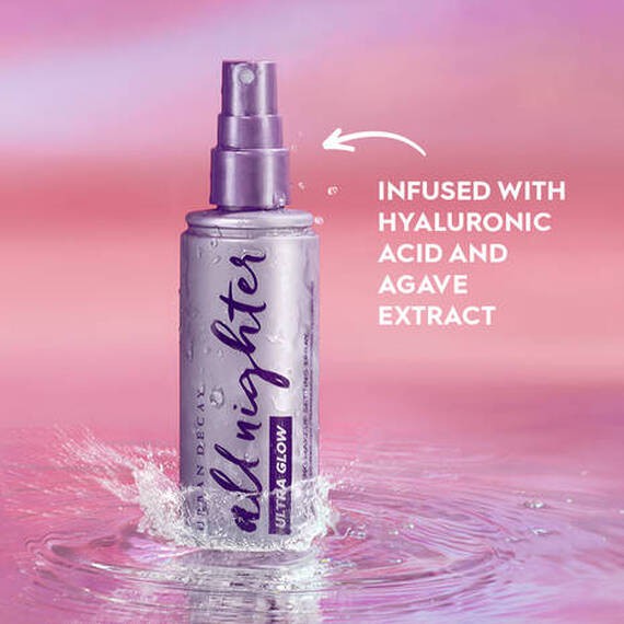 Xịt khóa lớp trang điểm Urban Decay Ultra Glow All Nighter Setting Spray | BigBuy360 - bigbuy360.vn