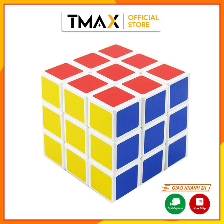 Rubik 3x3 đồ chơi giải trí phát triển trí tuệ sáng tạo thông minh cho bé từ 3 tuổi TMAX DC25