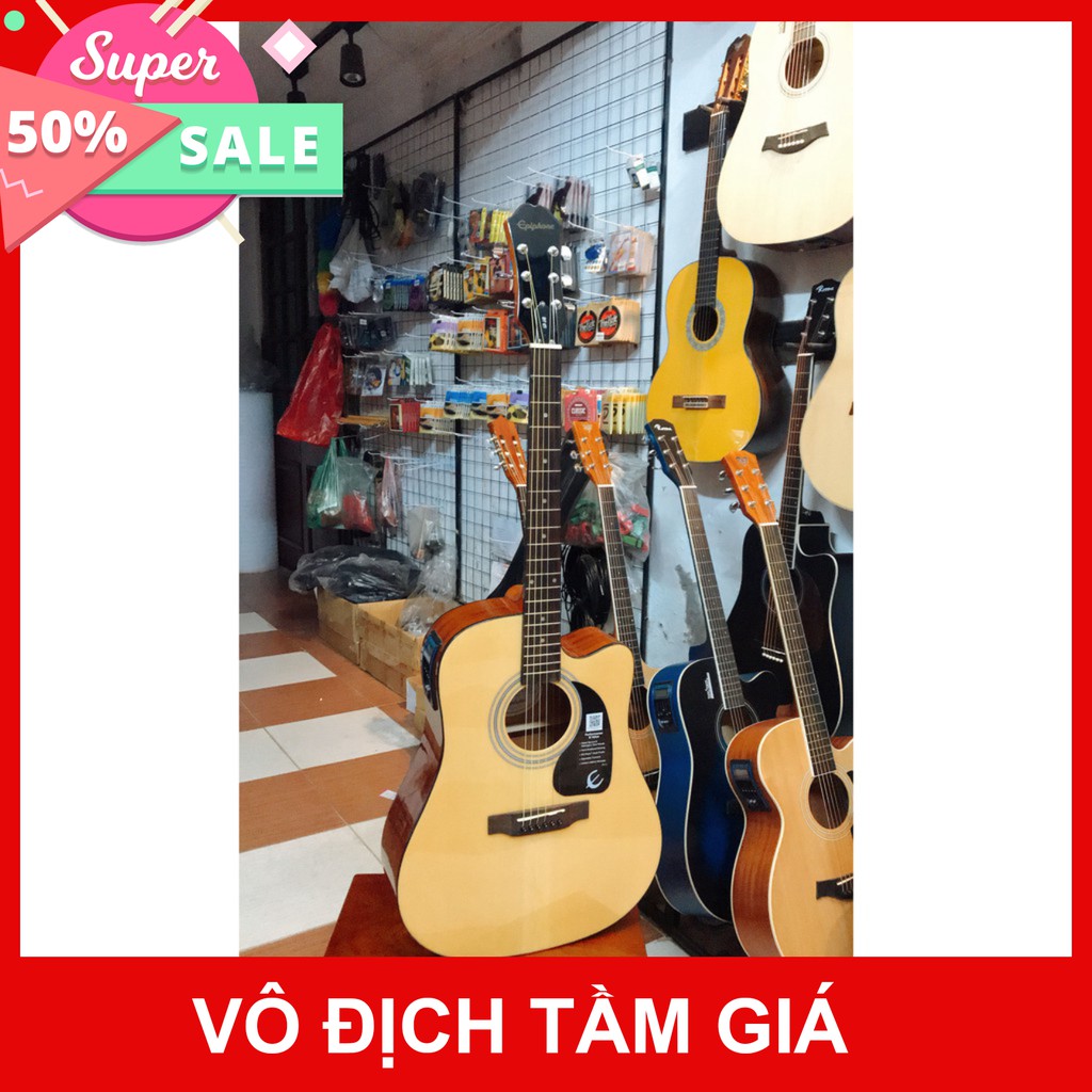 Đàn Guitar Acoucstic Epiphone Dr-100 Dáng Full hoặc Khuyết Chuẩn Size Cực Rẻ