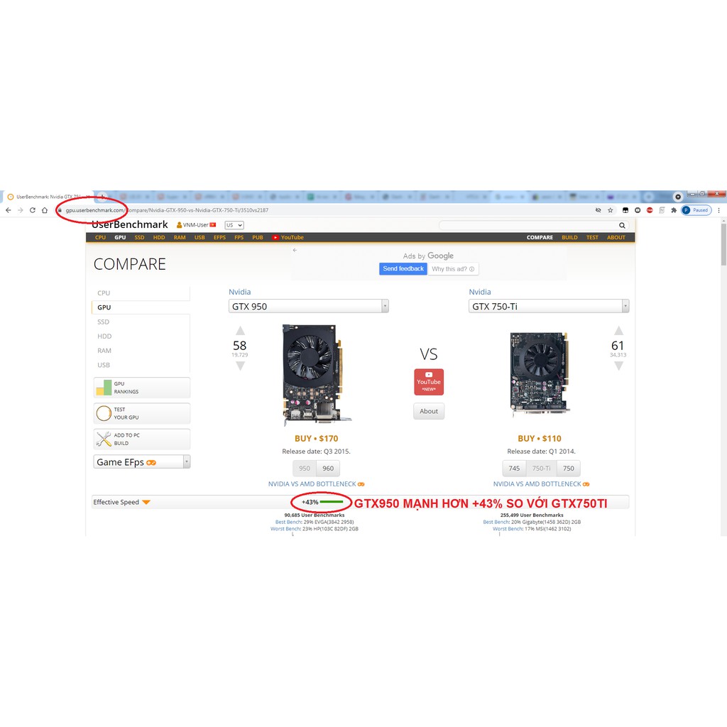 Card Màn Hình MSI GTX 950 2GB Bảo hành 24 MỚI FULL BOX | BigBuy360 - bigbuy360.vn