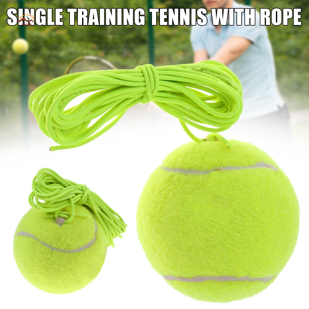 Bóng tennis kèm dây đàn hồi tự luyện tập chơi tennis