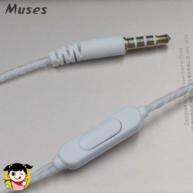 Tai Nghe Nhét Tai Có Dây S-21 Giắc Cắm 3.5mm Chống Ồn Chuyên Dụng