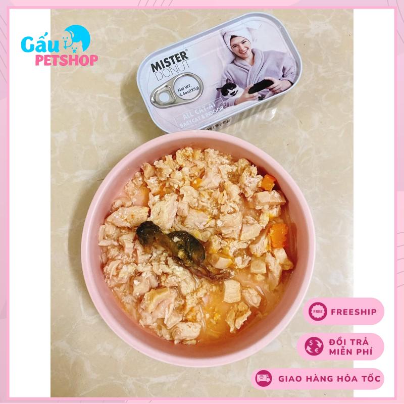 Pate mèo cao cấp Mister Donut A-series (All Cat) 125g