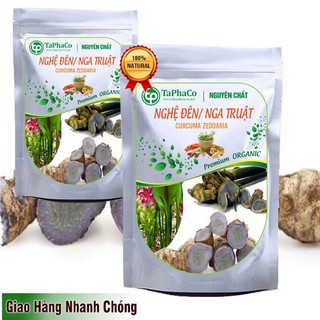 Củ nghệ đen thái lát khô 1kg