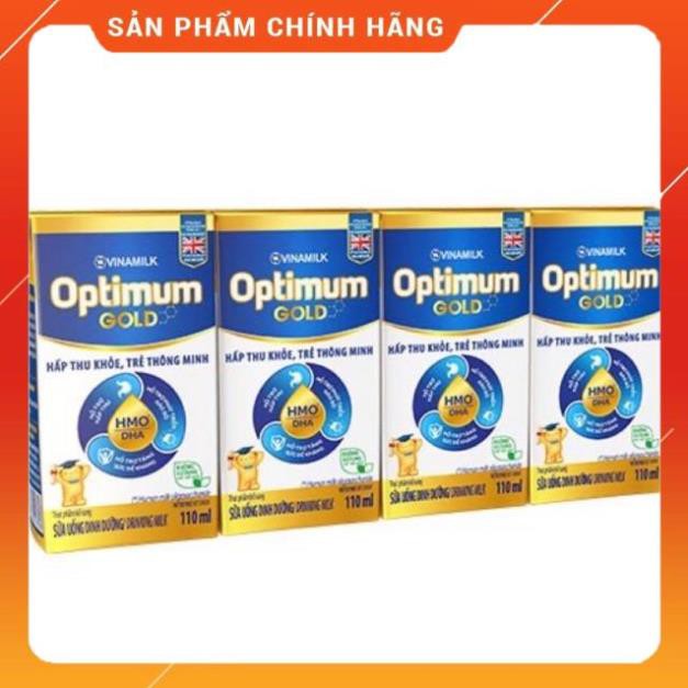 Thùng sữa pha sẵn Optimum Gold 110ml