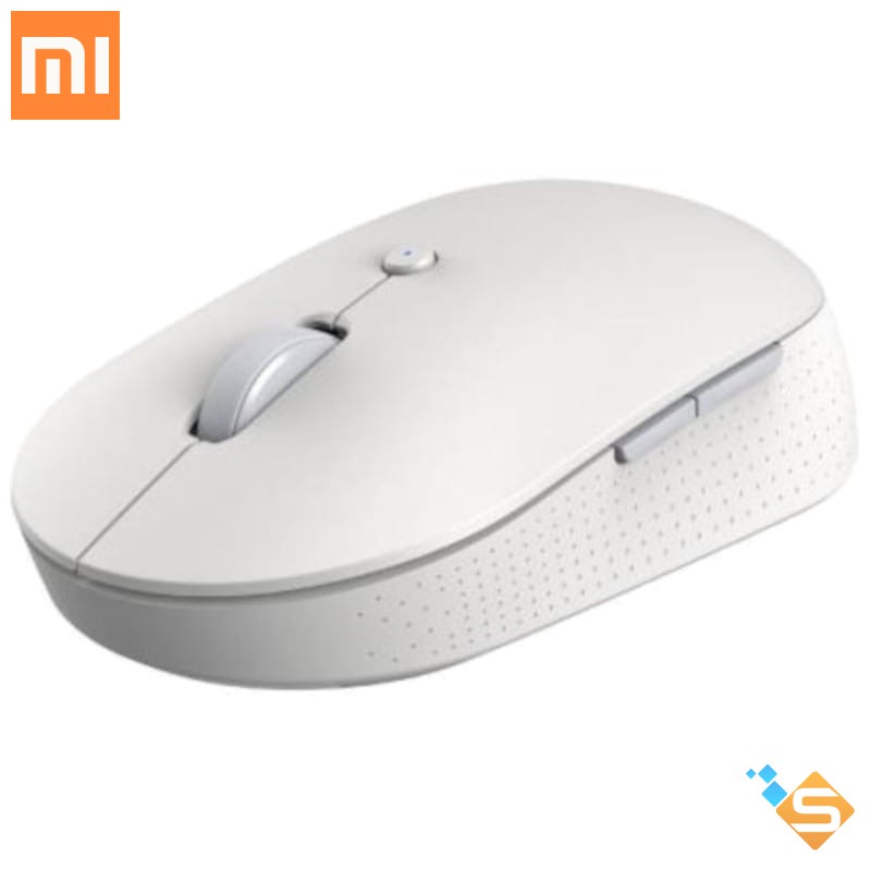 Chuột Không Dây Dual Mode Bluetooth Xiaomi Slient Đen Trắng HLK4040GL / HLK4041GL - Bảo Hành Chính Hãng 12 Tháng