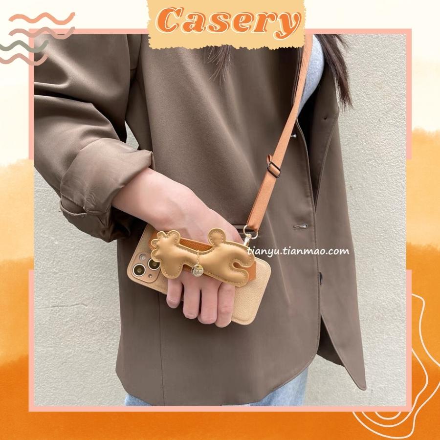 Ốp lưng Iphone có quai đeo cổ tay Giraffe dành cho Iphone 7/7plus/8/8plus/x/xr/xs/11/12/13/pro/promax