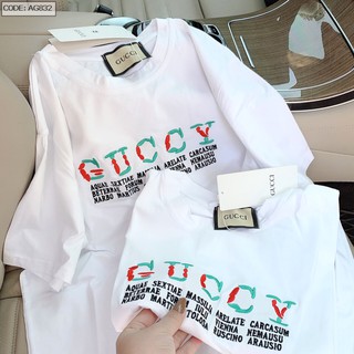 ÁO THUN BIG SIZE THÊU CHỮ GUCCY SẮC NÉT PHOM RỘNG  MẶC KIỂU ÁO DẤU QUẦN - THUN 4C CAO CẤP