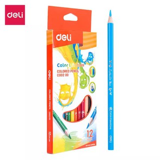 Chì Màu 12/18/24/36 màu cao cấp Deli C002