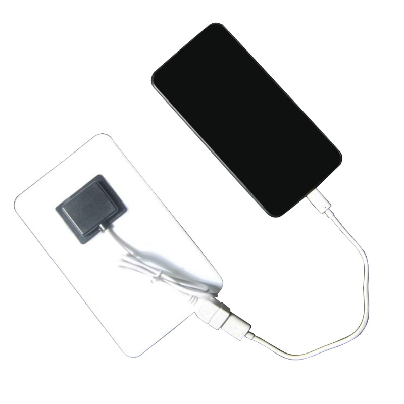 Tấm pin năng lượng mặt trời sạc dự phòng 2W cổng USB cho điện thoại di động