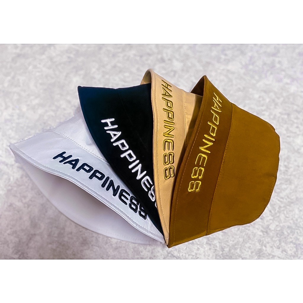 [Mã FAMARAL1 giảm 10K đơn 50K]Mũ bucket trơn Nón tai bèo vành cụp Happiness 431 nhiều màu sắc Ulzzang form unisex nam nữ