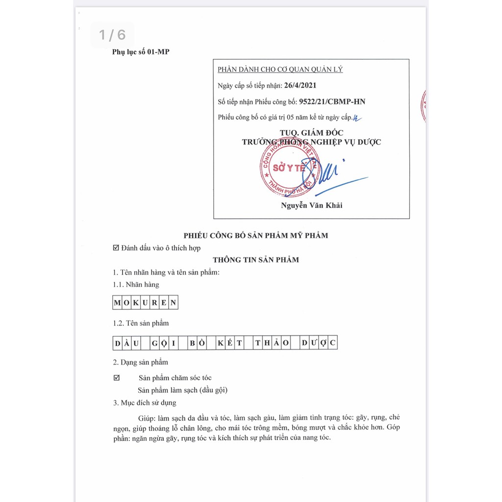 Ngăn Ngừa Rụng Tóc, Phục Hồi Tóc Hư Tổn, Sạch Gàu với Dầu gội bồ kết Mokuren - Kết Hợp với tinh dầu bưởi Ấn Độ | BigBuy360 - bigbuy360.vn