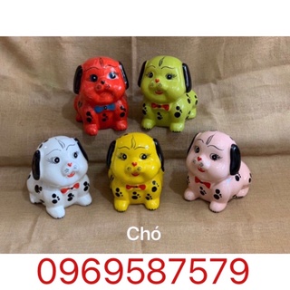 Lợn sứ tiết kiệm - chó sứ cực đẹp