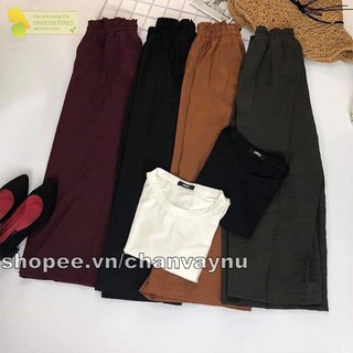 quần đũi lửng lưng chun
