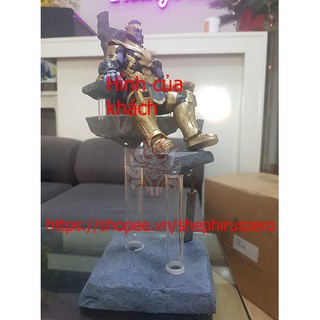 1/12 Bộ Ngai Thanos resin  có đèn phụ kiệm kèm theo đao kim loại