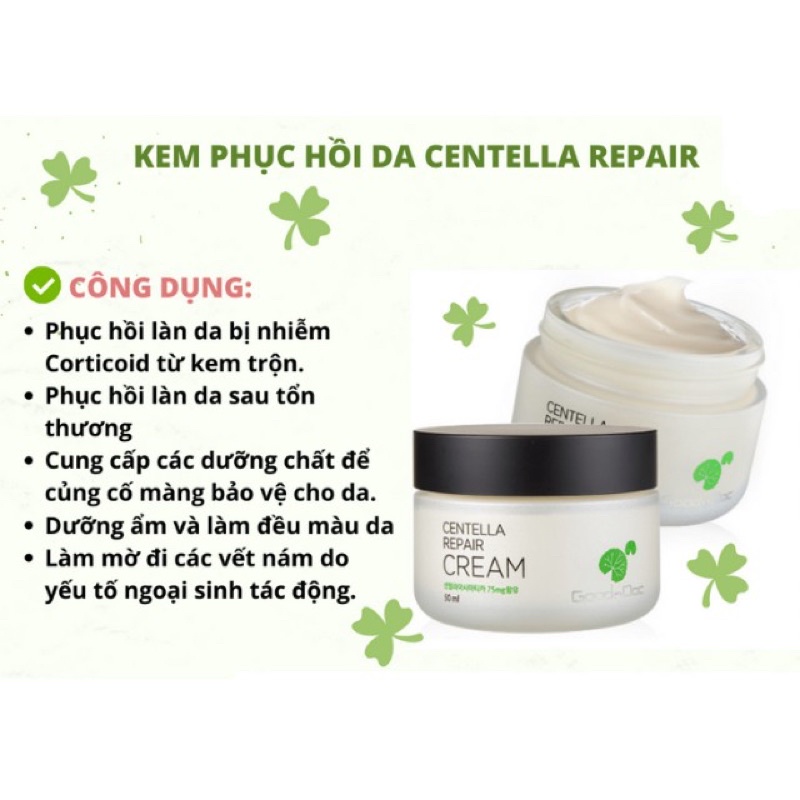 KEM PHỤC HỒI - DƯỠNG TRẮNG DA GoodnDoc