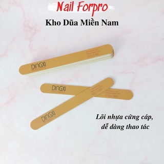 Dũa Móng Cao Cấp Dingxi - Dũa Mỏng Da Bò Độ Nhám 100/180
