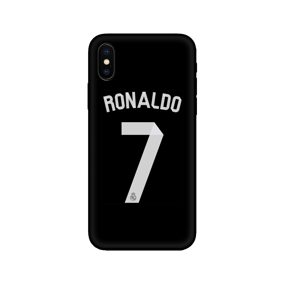 Ốp Điện Thoại Silicone Tpu Mềm Hình Cristiano Ronaldo Cho Apple iphone X XS XR Max