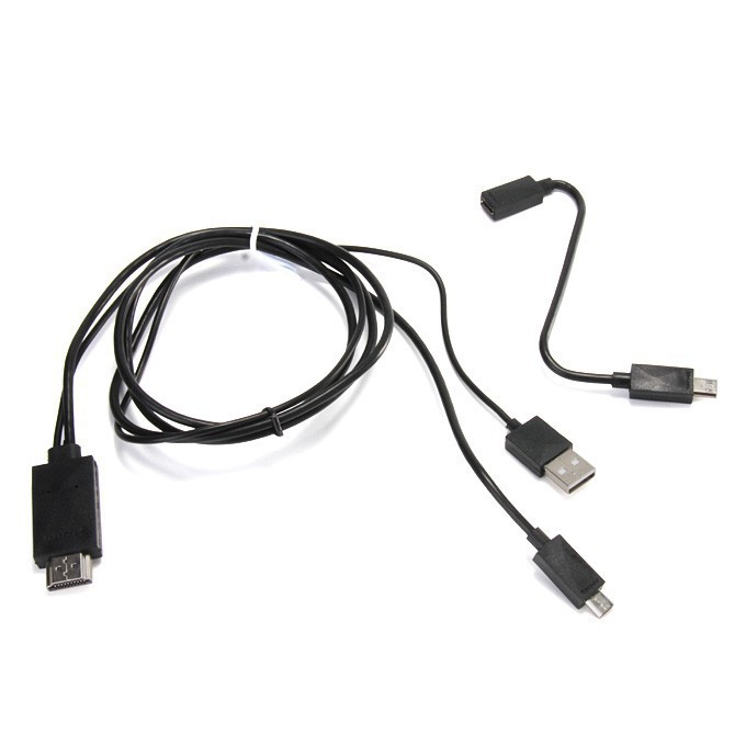 Cáp Chuyển Đổi Tín Hiệu Từ Điện Thoại Lên Tivi Hdmi Mhl Kit Dùng Cho Điện Thoại Android Đời Cũ