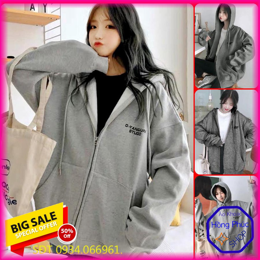 [Giá Sale] ÁO HOODIE NỈ NGOẠI HD1240