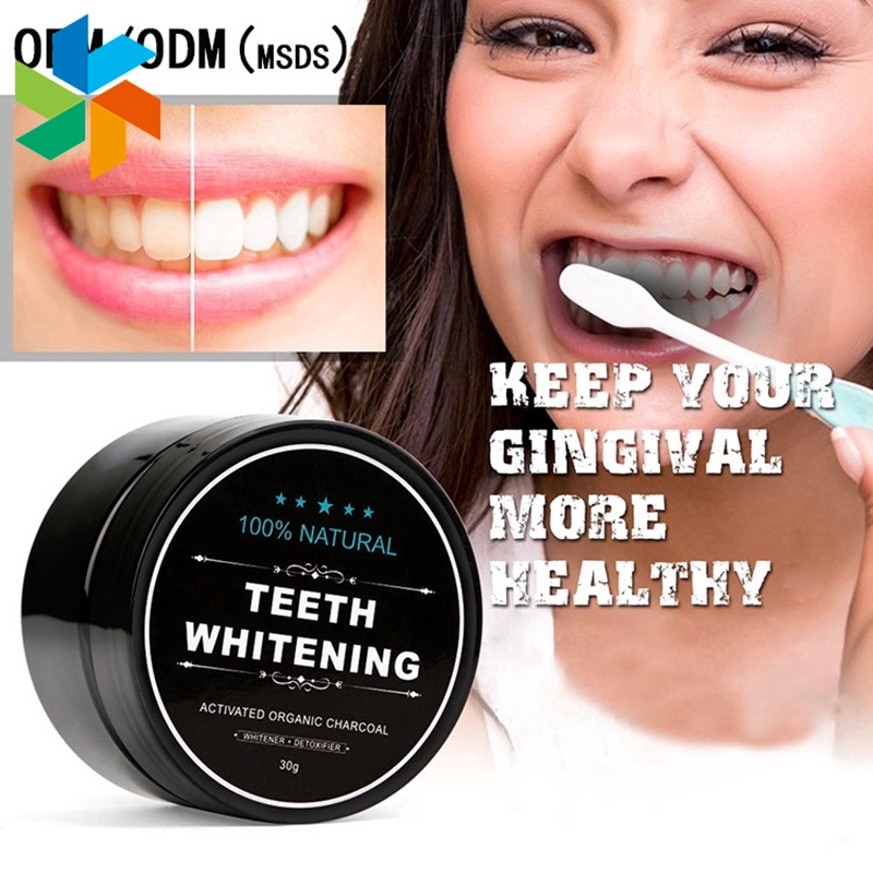 [Hàng mới về] Bột làm trắng răng cao cấp an toàn tiện dụng