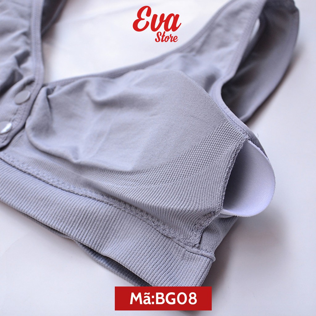 Áo Ngực Trung Niên Khuy Bấm Cotton Xuất Hàn_EVASTORE_BG08 | BigBuy360 - bigbuy360.vn