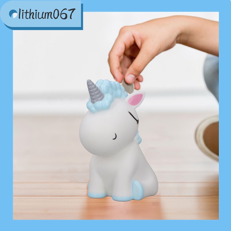 Lithium067 Heo Đất Tiết Kiệm Tiền Hình con kỳ lân Đáng Yêu Quà tặng sinh nhật cho trẻ em