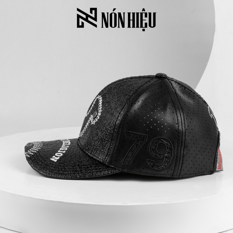Nón Ông địa Da Thật MADE IN BANGLADESH Full Tem Mark hãng