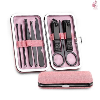 Mới bộ 8 dụng cụ chăm sóc móng tay / chăm sóc móng tay / chăm sóc da mặt tiện lợi