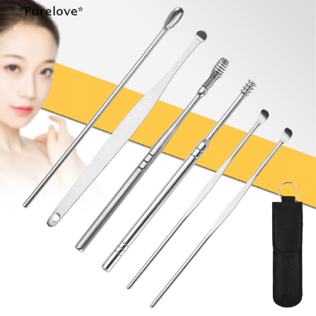 Set 6 Dụng Cụ Lấy Ráy Tai Chuyên Dụng