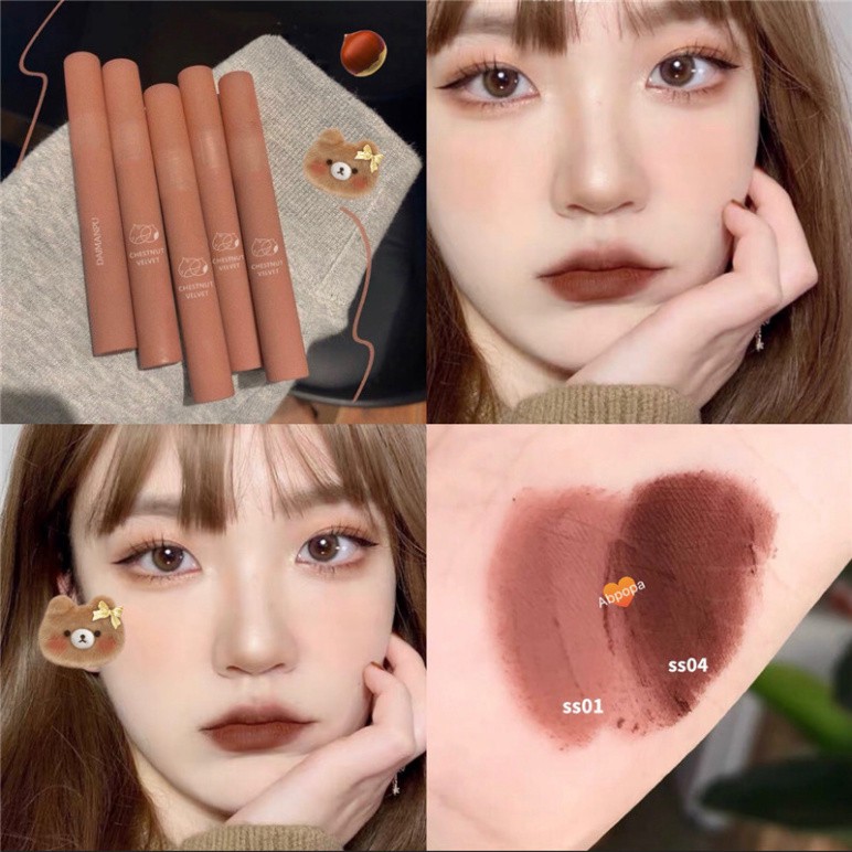 [Hoangminh] Son lì DAIMANPU mềm mịn như nhung chống thấm nước chống khô môi lâu trôi MM | BigBuy360 - bigbuy360.vn