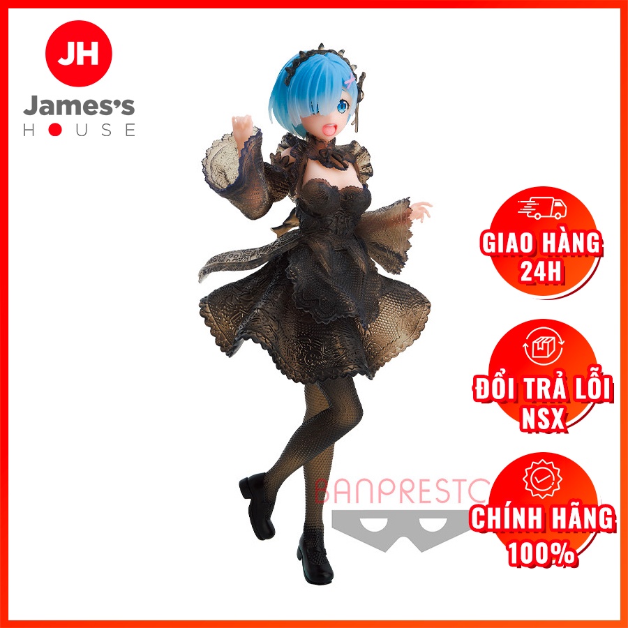 Mô Hình Figure Chính Hãng Anime Re:Zero kara Hajimeru Isekai Seikatsu, Rem, Seethlook (Bandai Spirits) chính hãng Nhật