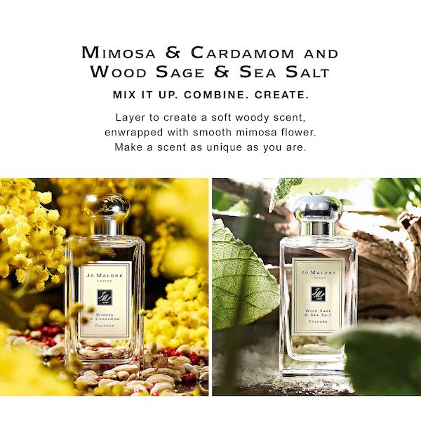 [Mini] JO MALONE LONDON - Nước Hoa Mini Nữ Wood Sage & Sea Salt Cologne