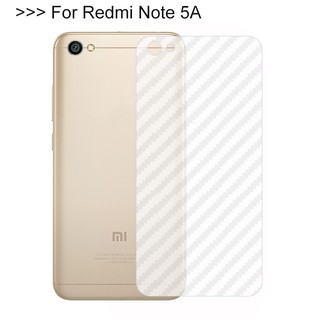 Miếng dán lưng vân carbon Xiaomi Redmi 5A