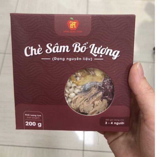 Canh tiềm gà/ gà hạt sen/ sườn heo  Hồng Hùng Tuấn gói 100g