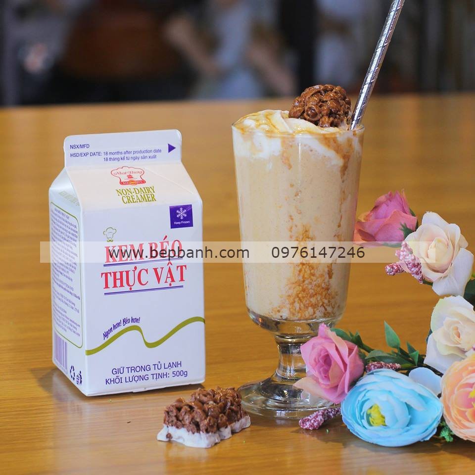 Chỉ giao HCM Kem Béo Thực Vật TNH 500gr