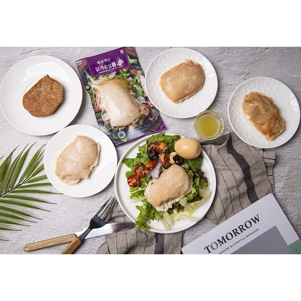 [MỞ GÓI ĂN LIỀN] Ức gà vị Tỏi Hàn Quốc ACHIM Chế Biến Sẵn 100gram | BigBuy360 - bigbuy360.vn