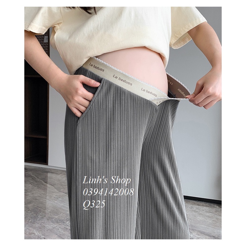 Quần Bầu Xinh Dáng Rộng Q325