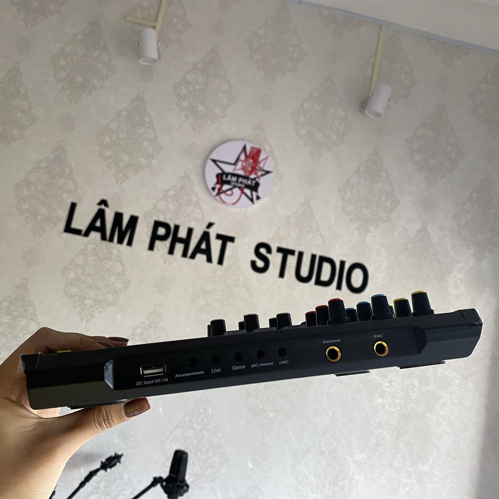 Trọn Bộ Sound Card S8 Và Micro Thu Âm BM900 Chính Hãng