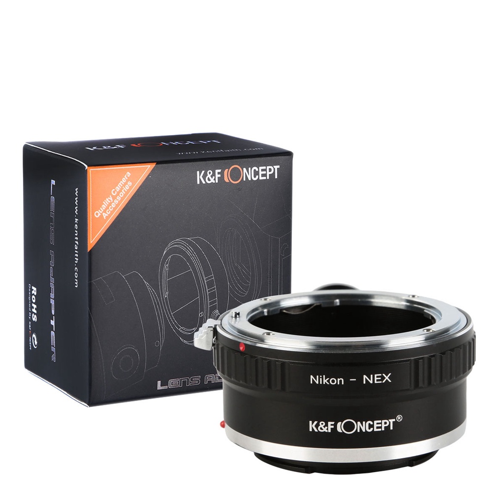 Ngàm Chuyển Đổi Ống Kính Nikon F Sang Sony E NEX NEX 5R A6500 A9