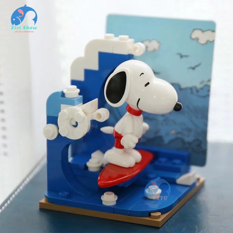 Mô Hình Đồ Chơi Hình Snoopy Đậu Phộng Sáng Tạo Để Bàn Trang Trí