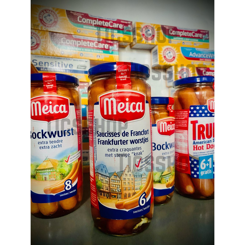 Xúc Xích Đức Hiệu Meica - Frankfurter 540g (6 cây)